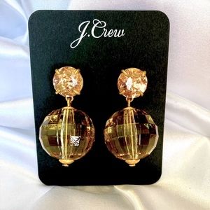 J CREW Disco Ball Drop Earrings